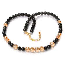  Angel Glow –  Angyal Aura és Ónix exkluzív ásvány nyaklánc dobozban nyaklánc