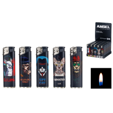 Angelo Angel újratölthető öngyújtó, animals - 50db-os öngyújtó