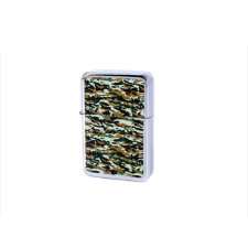 Angelo Benzines öngyújtó króm színű, terepmintás előlap- 245420-7 öngyújtó