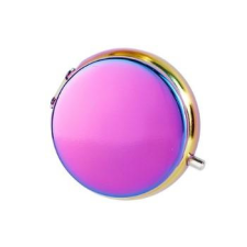 Angelo kör alakú színes zsebhamutál - szivárvány hamutartó