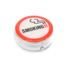 Angelo Kör alakú zsebhamutál - smoking felirattal hamutartó