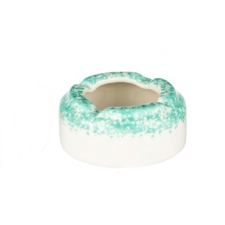  Angelo vihar hamutartó, kerámia, zöld hamutartó