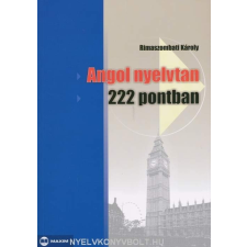 ANGOL NYELVTAN 222 PONTBAN nyelvkönyv, szótár