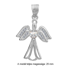  Angyalka medál, ezüst ékszer medál