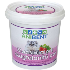  Anibent szamóca illatú macskaalom szagtalanító por 1 kg kutyafelszerelés