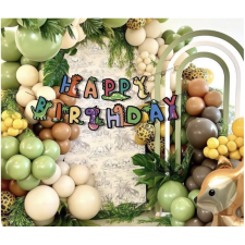  Animal Party Balloon Arch készlet - Boldog születésnapot, KidMania®, 64 darab party kellék