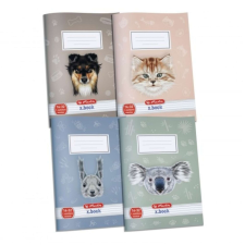 Animals füzet A5/14-32 1. osztályos vonalas füzet