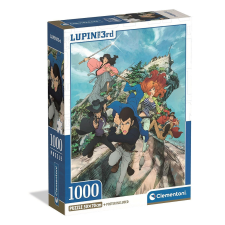 Anime Lupin III 1000 db-os Compact puzzle Clementoni puzzle, kirakós
