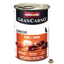 Animonda AM82729 GRANCARNO 400G JUNIOR MARHA CSIRKE ANIMONDA KUTYA kutyaeledel