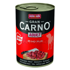 Animonda Animonda GranCarno Adult konzerv, marha 24 x 400 g (82735) kutyaeledel