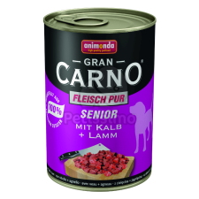 Animonda Animonda GranCarno Senior konzerv, borjú és bárány 400 g kutyaeledel