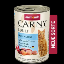  Animonda Carny Adult (csirke,lazac) konzerv - Felnőtt macskák részére (400g) macskaeledel