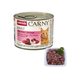  Animonda Carny Adult Konzerv- Marha,Pulyka és Garnélarák 6x200 g macskaeledel