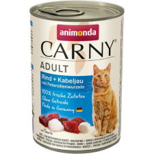Animonda Carny Adult (tőkehal,petrezselyemgyökér) konzerv - Felnőtt macskák részére (400g) macskaeledel