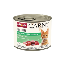  Animonda Carny Kitten - Marhahús, csirke és nyúl 200 g - 1x200g macskaeledel