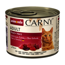Animonda Carny Marha és Szív - Több kiszerelésben - 200g macskaeledel