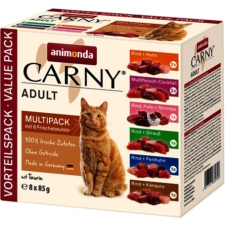 Animonda Carny Multipack Pouch | Ízletes alutasak válogatás (8 x 85 g) 680 g macskaeledel