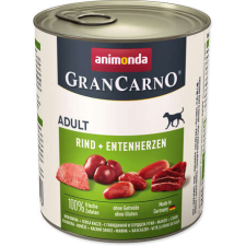 Animonda GranCarno Adult kacsaszíves és marhahúsos konzerv (6 x 800 g) 4.8 kg kutyaeledel