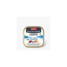 Animonda GranCarno Country (pulyka, pisztráng, burgonya) alutálkás - Felnőtt kutyák részére (150g) kutyaeledel