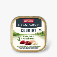 Animonda GranCarno Country (vad,csirke,petrezselyem) alutálkás - Felnőtt kutyák részére (150g) kutyaeledel