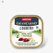 Animonda GranCarno Country (vad,csirke,petrezselyem) alutálkás - Felnőtt kutyák részére (150g) kutyaeledel