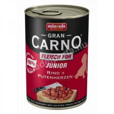 Animonda GranCarno Junior marha + pulykaszív kutyaeledel