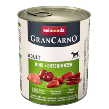 Animonda GranCarno Konzerv Marha + Kacsaszív 800gr kutyaeledel
