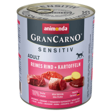 Animonda GranCarno Sensitive marha és burgonya - 800g kutyaeledel