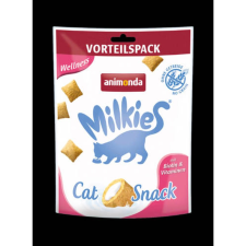 Animonda Milkies Wellness - jutalomfalat (baromfi) töltött párnácska - Macskák részére (120g) jutalomfalat macskáknak