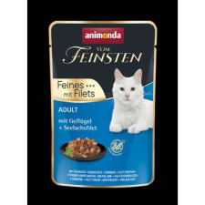Animonda Vom Feinsten Fines Filets - szárnyas, tengeri lazacfilé) felnőtt macskák részére (85g) macskaeledel