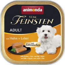 Animonda Vom Feinsten Gourment csirkés és májas kutyaeledel alutálkában (44 x 150 g) 1650 g kutyaeledel