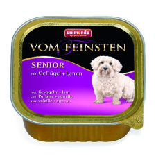 Animonda Vom Feinsten Senior (baromfi,bárány) alutálkás - Idős kutyák részére (150g) kutyaeledel