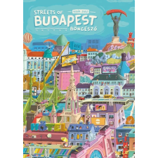 Animus Könyvek Budapest böngésző - Streets of Budapest - kétnyelvű kiadás gyermek- és ifjúsági könyv
