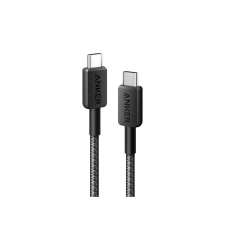 Anker 322 USB-C - USB-C kábel 90cm fekete (A81F5G11) (A81F5G11) kábel és adapter