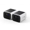 Anker EUFY Kamera, SoloCam S220, 2K, Beépített Napelem, AI arcfelismerés, WiFi-s, kültéri (2db/csomag) - E8134321