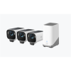  ANKER EUFYCAM S3 Pro Biztonsági Kamera Rendszer (3+1) 4K UHD, Beépített Napelem, BionicMind, kültéri