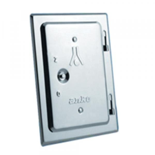 Anko Kéményajtó 120x180 mm horganyzott merevített (Kéményajtó) hűtés, fűtés szerelvény