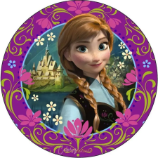  Anna hercegnő (Jégvarázs,Frozen témájú) tortaostya,ostyakép sütés és főzés