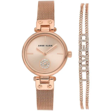 ANNE KLEIN karóra és karkötő ajándék szett AK/3552RGST karóra