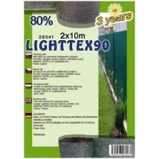 Anro Árnyékoló háló Lighttex 2x10m zöld 80% kerti bútor