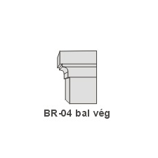 Anro BR-04 díszlécre - Bal oldali véglezárás tapéta, díszléc és más dekoráció
