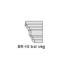 Anro BR-10 díszlécre - Bal oldali véglezárás tapéta, díszléc és más dekoráció