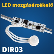 ANRO LED Beépíthető LED vezérlő (DIR03) mozgásérzékelős kapcsoló világítás