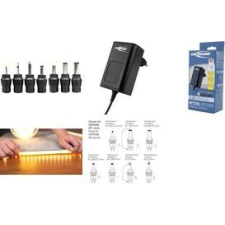 Ansmann 1201-0023 Beltéri Áramátalakító és Inverter - 12 W Fekete (1201-0023) kábel és adapter