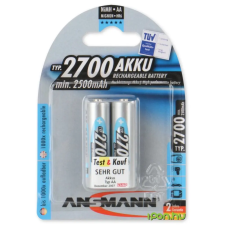 Ansmann Mignon ceruza akku (AA) 2700mAh 2db ceruzaelem
