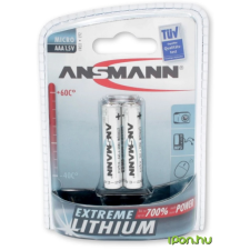 Ansmann Mignon mikro ceruza elem (AAA) 2db ceruzaelem