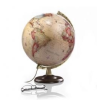  Antik 30 cm világító földgömb (fa talp) - Nova Rico