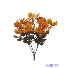  Antik színű kis csokor 28cm - Antik Narancs dekorációs kellék