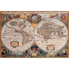 Antik világ térképe puzzle - 2000 darab puzzle, kirakós