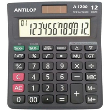 ANTILOP A1200 asztali számológép 12 számjegy számológép